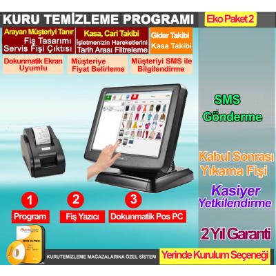 Dokunmatik Kurutemizleme Sistemi (Pos Terminal Dahil) L245